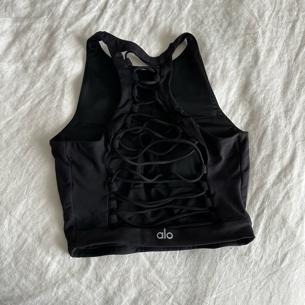 WORN ONCE | ALO Yoga Sports Bra XS
